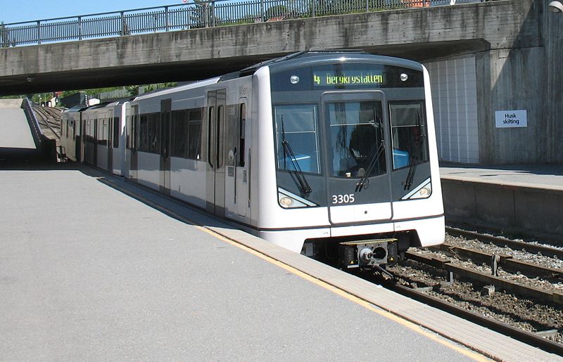 Oslo metro photo