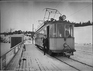 Trondheim  old tram