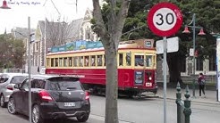 Christchurch heritage tram video