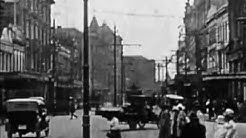 Christchurch old trams video