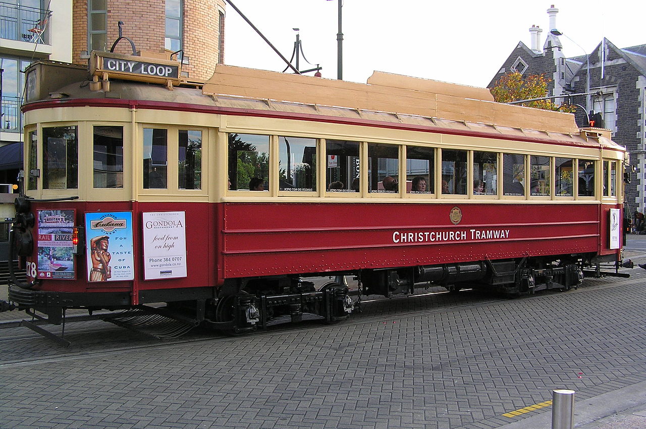 Christchurch tram photo