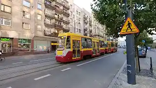 Lodz trams video