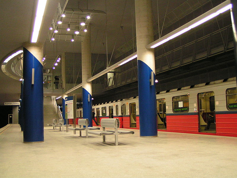 Warsaw metro photo