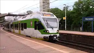 Warsaw rail transport video