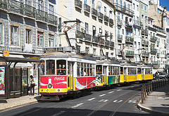 Lisbon tram photo