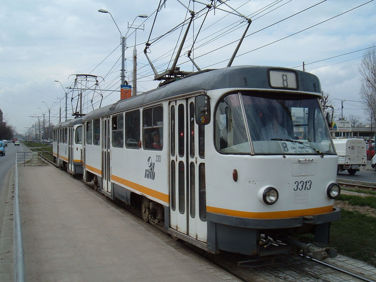 Bucharest tram photo