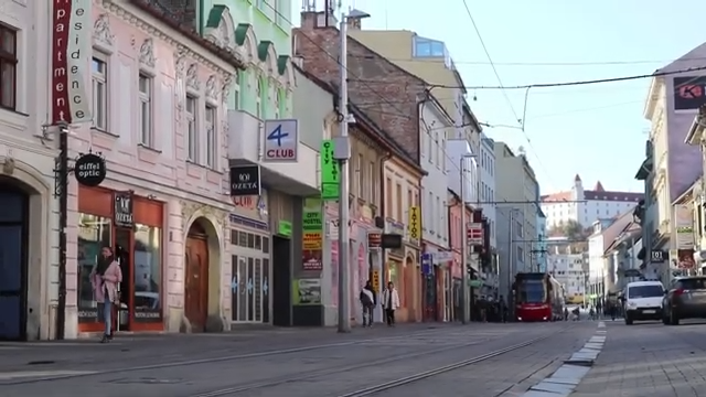 Bratislava tram video