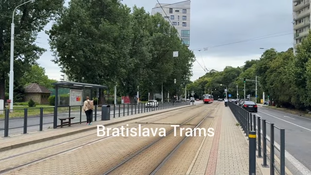 Bratislava tram video