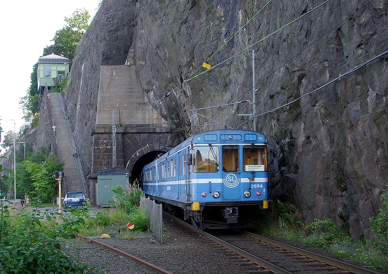 Stockholm Suburban train photo
