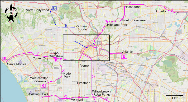 Los Angeles Main area  – 2023