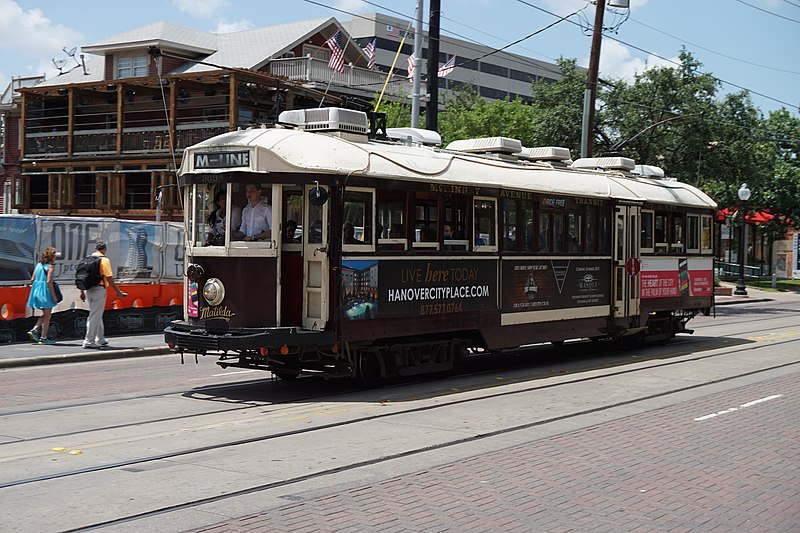 Dallas Matilda heritage streetcar