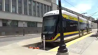Dallas modern streetcar video