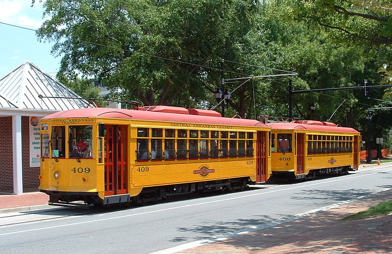 Little Rock streetcars photo