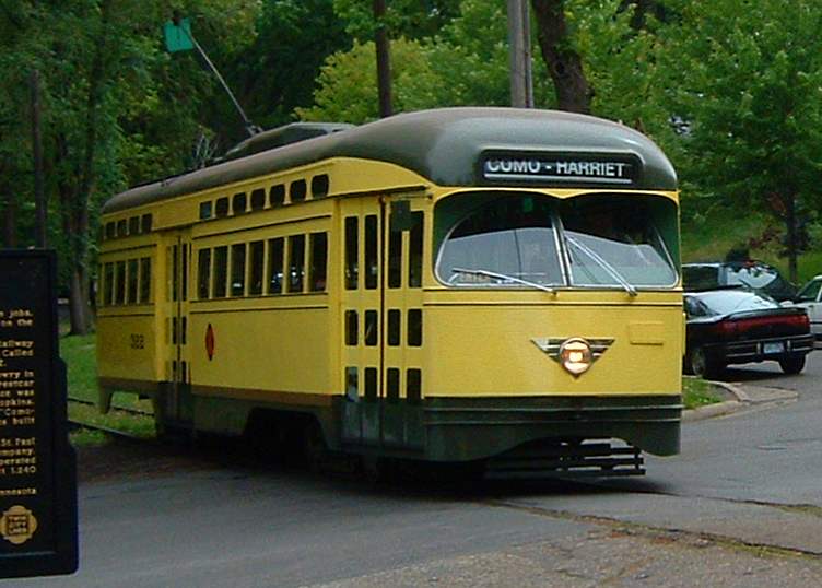 Minneapolis PCC tram photo