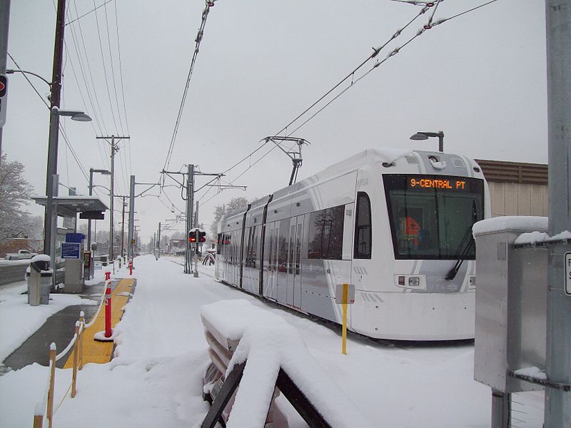 Salt Lake City tram photo