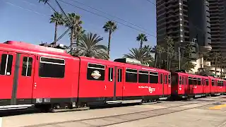 San Diego trams video