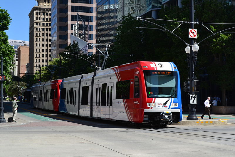 Salt Lake City LRT photo