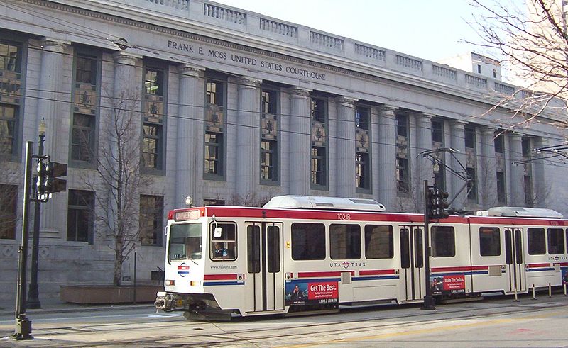 Salt Lake City LRT photo